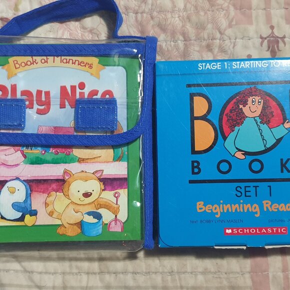 BOB Books Set 1  Beginning Readers by John & Bobby Maslen & 18 Books In Bag - Picture 1 of 7